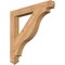 Ekena Millwork Funston Arts & Crafts Smooth Bracket, Western Red Cedar, 3 1/2"W x 30"D x 30"H BKT04X30X30FST03SWR - alternate 1